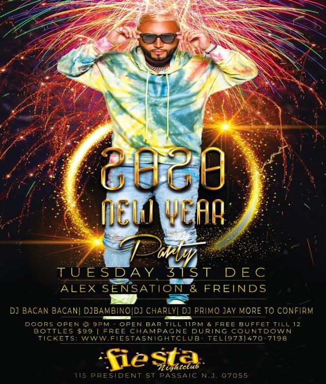 Buy tickets for New Years Party - Celebrate With Alex Sensation & Friends New Years Party - Celebrate With Alex Sensation & Friends