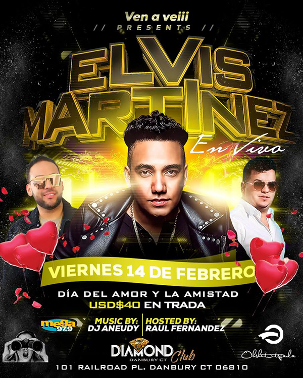 Buy tickets for Elvis Martinez Elvis Martinez