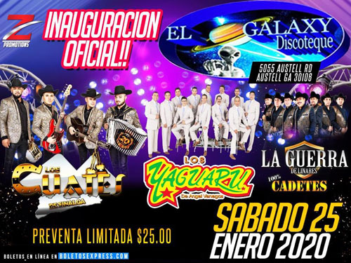 Buy tickets for Los Cuates De Sinaloa, TRINY LA LEYENDA, Los Yaguaru De Angel Venegas, Los Cadetes Los Cuates De Sinaloa, TRINY LA LEYENDA, Los Yaguaru De Angel Venegas, Los Cadetes