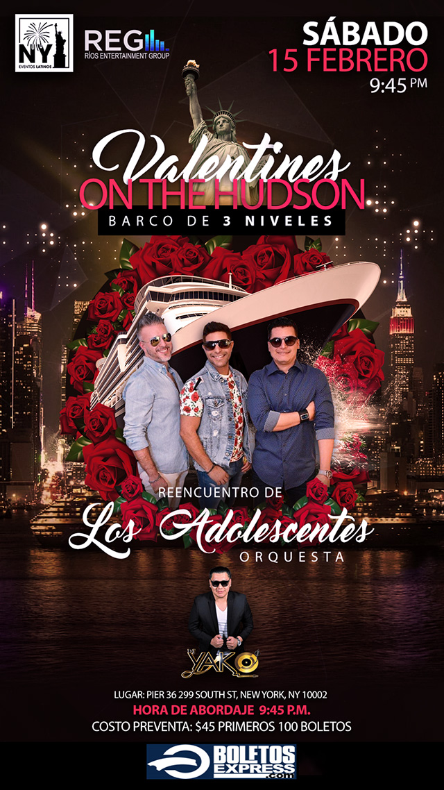 Buy tickets for Valentine's On The Hudson Valentine's On The Hudson