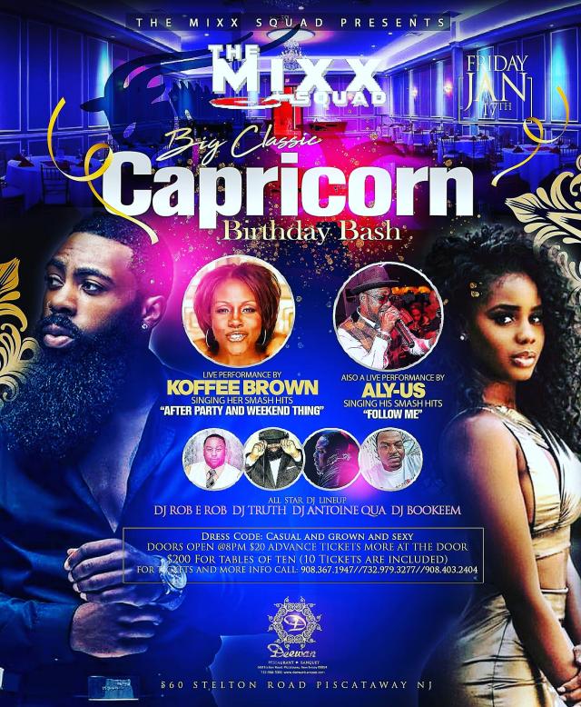 Buy tickets for MIXX Squad Classic Capricorn Bash MIXX Squad Classic Capricorn Bash