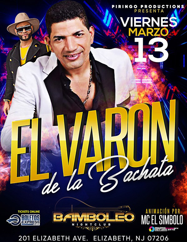 Buy tickets for EL VARON DE LA BACHATA EL VARON DE LA BACHATA