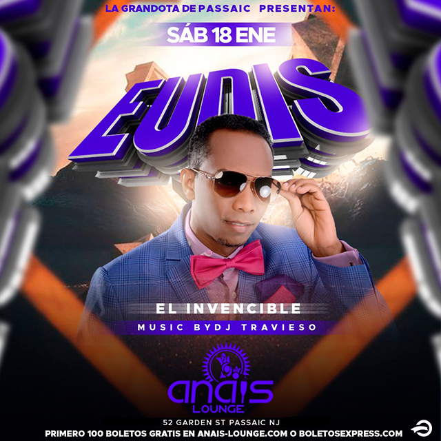 Buy tickets for EUDIS EL INVENCIBLE EUDIS EL INVENCIBLE