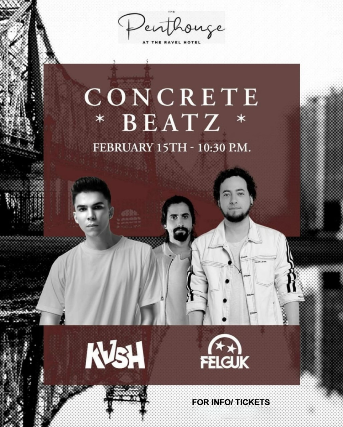 Buy tickets for Concrete Beatz featuring KVSH + Felguk Concrete Beatz featuring KVSH + Felguk