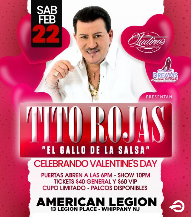 Buy tickets for TITO ROJAS  TITO ROJAS