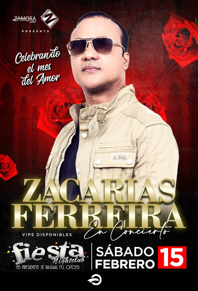 ZACARIAS FERREIRA Tickets BoletosExpress