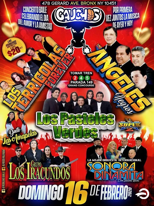 Buy tickets for Los Terricolas Forever, Angeles Negros, Los Pasteles Verdes Los Terricolas Forever, Angeles Negros, Los Pasteles Verdes