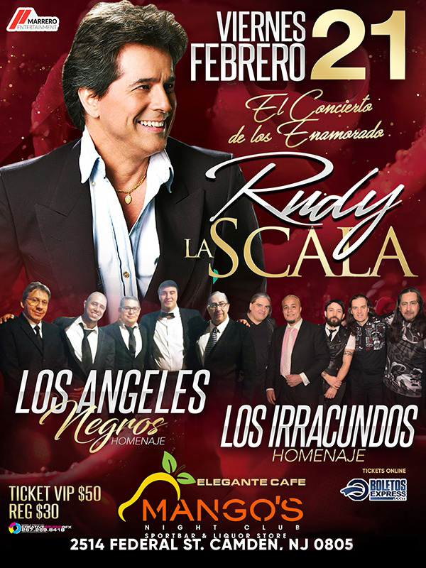 RUDY LA SCALA, LOS ANGELES NEGROS & LOS IRRACUNDOS HOMENAJE (Event Cancelled)