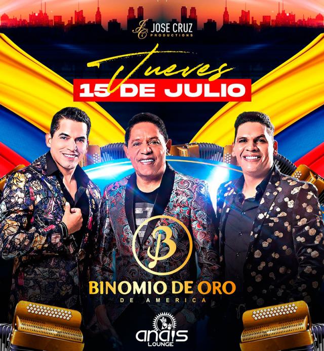 Buy tickets for BINOMIO DE ORO BINOMIO DE ORO