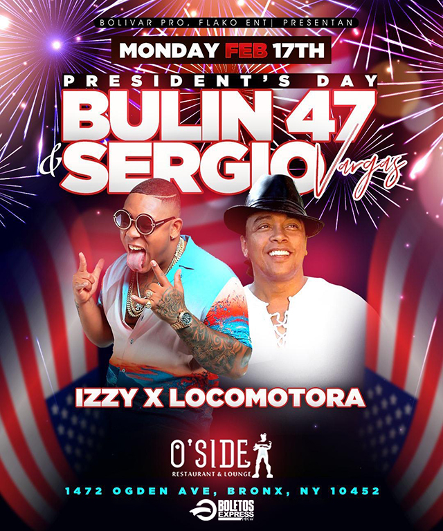 Buy tickets for Bulin 47 & Sergio Vargas Bulin 47 & Sergio Vargas