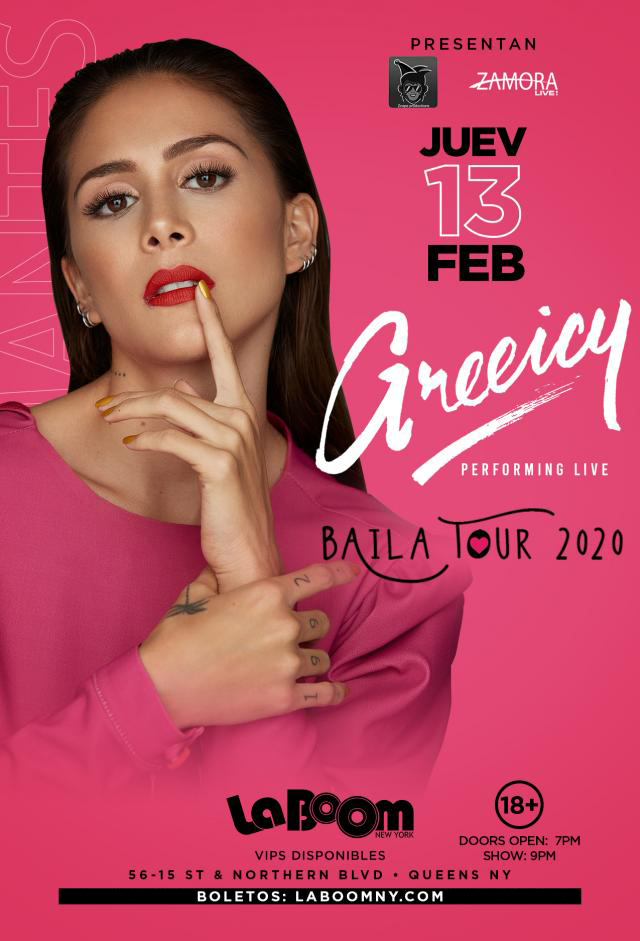 Buy tickets for GREEICY BAILA TOUR 2020 GREEICY BAILA TOUR 2020