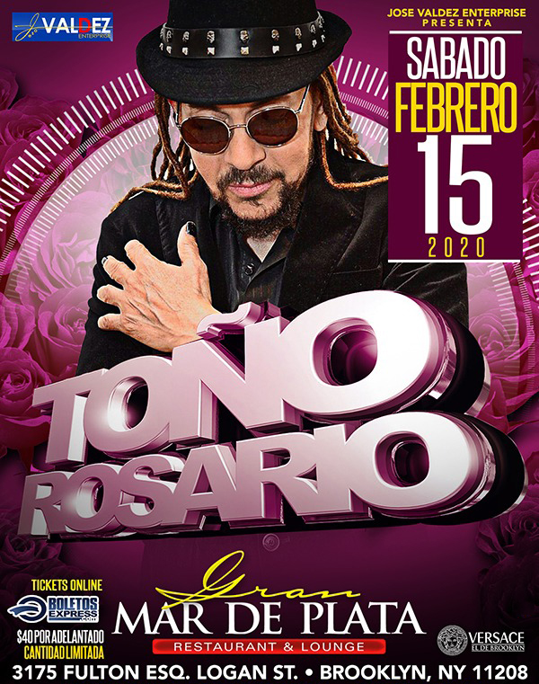 Buy tickets for TOÑO ROSARIO TOÑO ROSARIO