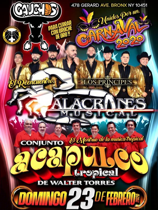 Buy tickets for ALACRANES MUSICAL & ACAPULCO TROPICAL ALACRANES MUSICAL & ACAPULCO TROPICAL