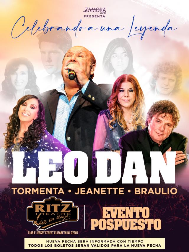 LEO DAN - Postponed - Date TBA