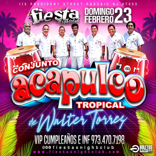 Buy tickets for Acapulco Tropical De Walter Torres Acapulco Tropical De Walter Torres