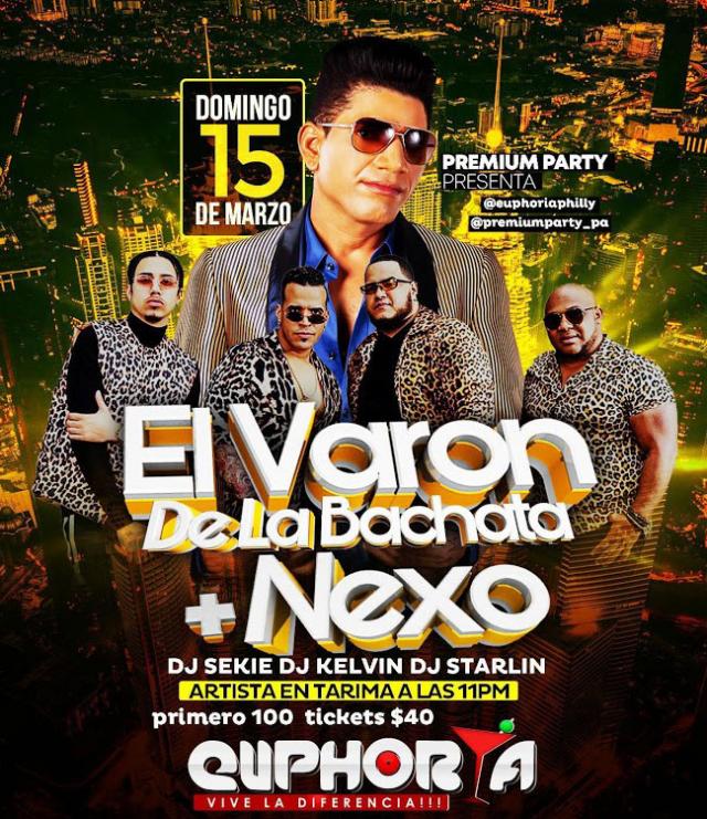 Buy tickets for EL VARON DE LA BACHATA EL VARON DE LA BACHATA