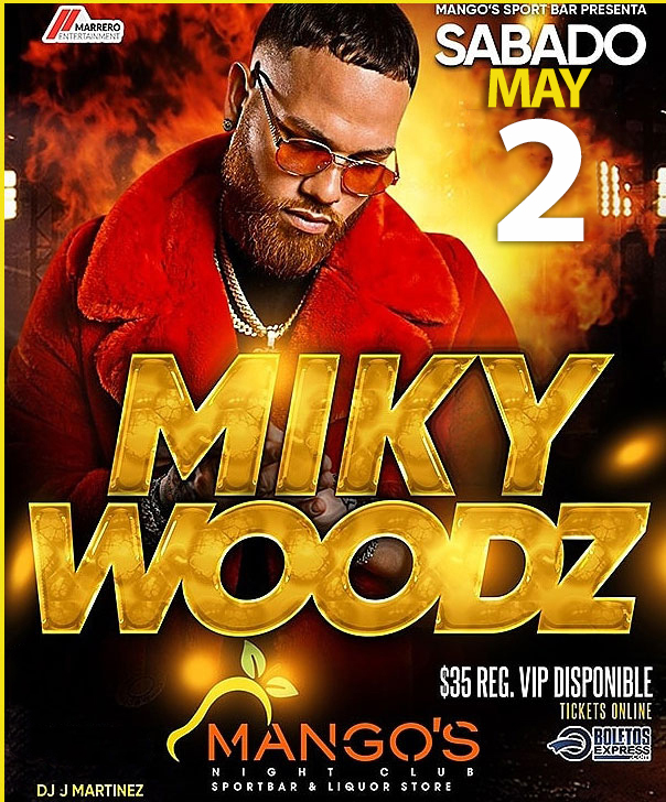 Buy tickets for MIKY WOODZ - RESCHEDULED MIKY WOODZ - RESCHEDULED