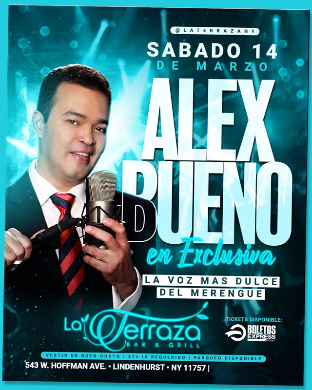 Buy tickets for ALEX BUENO - POSTPONED ALEX BUENO - POSTPONED