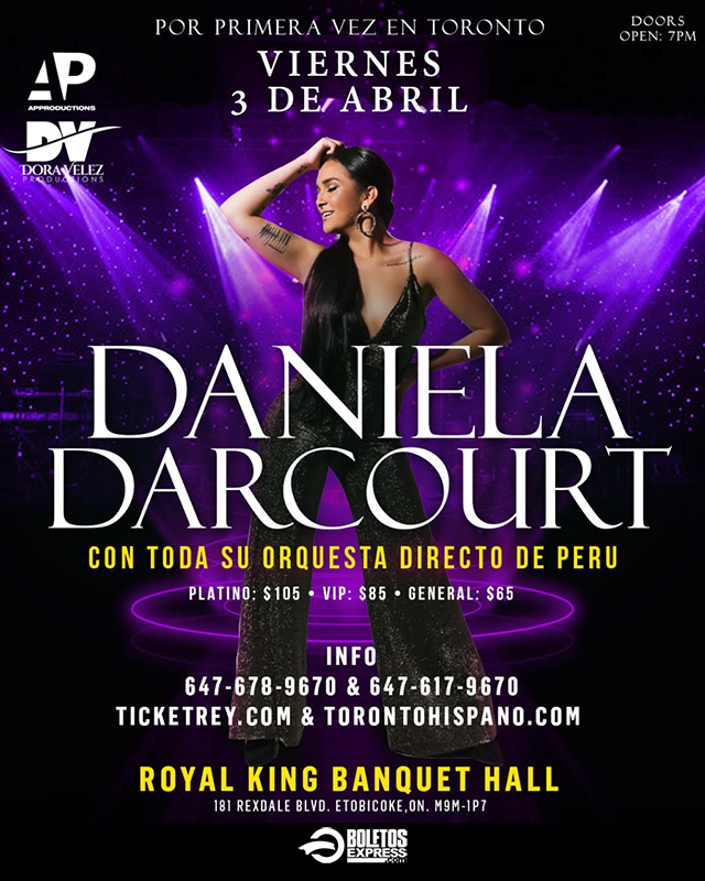 Buy tickets for DANIELA DARCOURT DANIELA DARCOURT