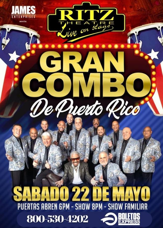 Buy tickets for El Gran Combo de Puerto Rico El Gran Combo de Puerto Rico