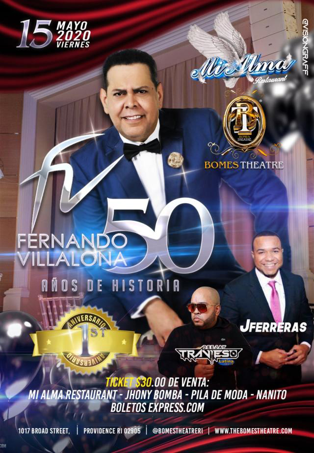 Buy tickets for FERNANDO VILLALONA FERNANDO VILLALONA