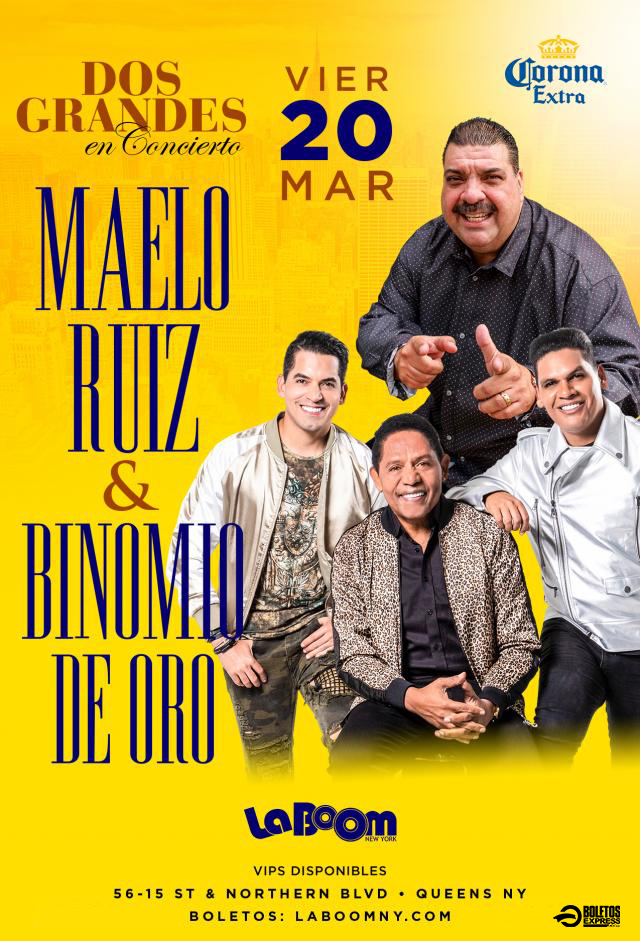 Maelo Ruiz & Binomio de Oro - POSTPONED