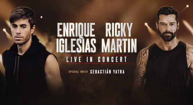 Buy tickets for Enrique Iglesias & Ricky Martin Enrique Iglesias & Ricky Martin
