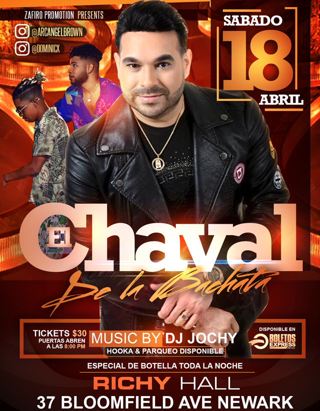 Buy tickets for EL CHAVAL DE LA BACHATA EL CHAVAL DE LA BACHATA