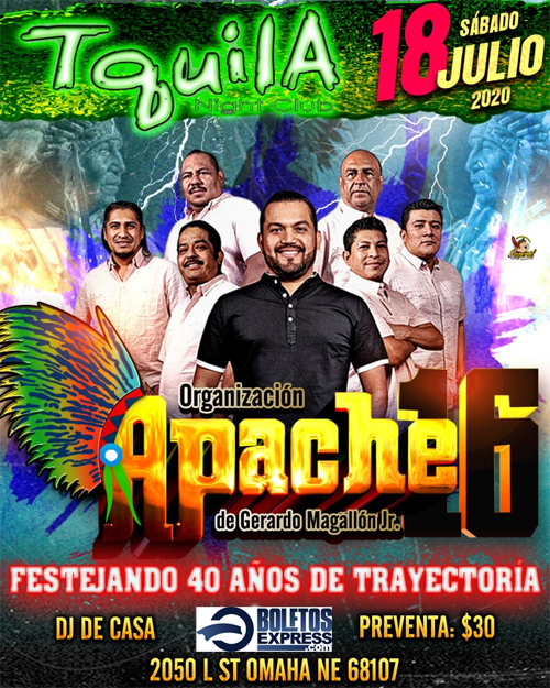 Buy tickets for APACHE 16 APACHE 16