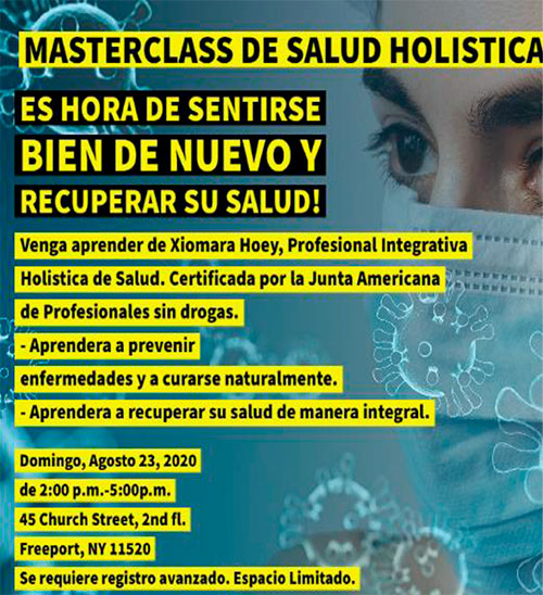Masterclass De Salud Holistica