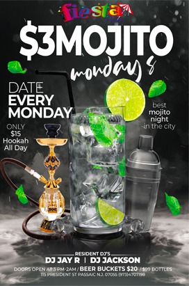 Buy tickets for Mojito Mondays Mojito Mondays
