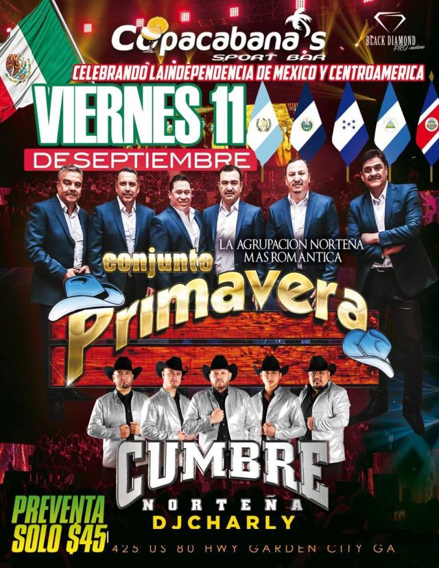 Buy tickets for Conjunto Primavera Conjunto Primavera
