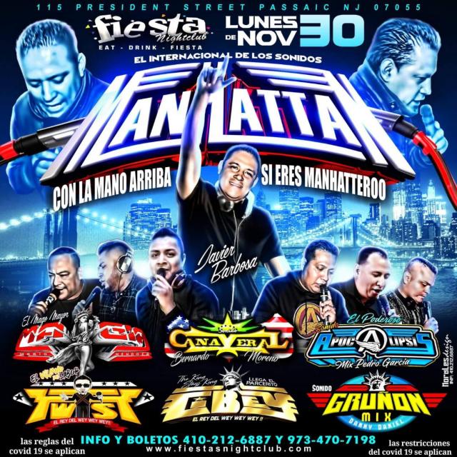 Buy tickets for SONIDO MANHATTAN SONIDO MANHATTAN