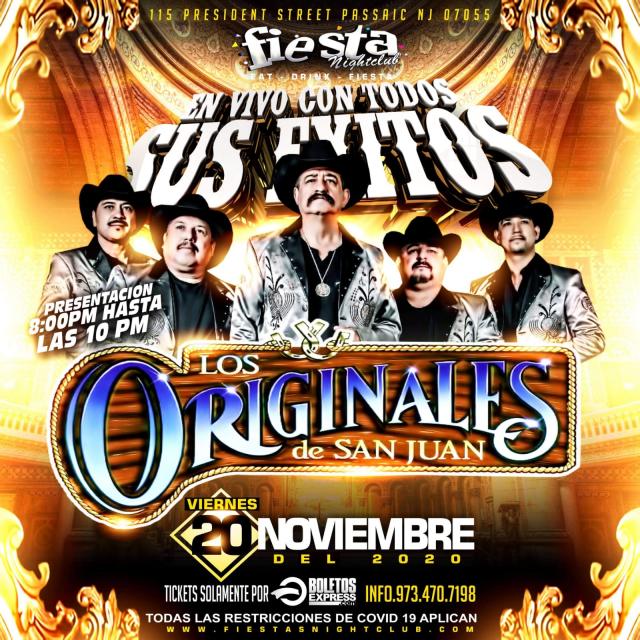 Buy tickets for LOS ORIGINALES DE SAN JUAN LOS ORIGINALES DE SAN JUAN