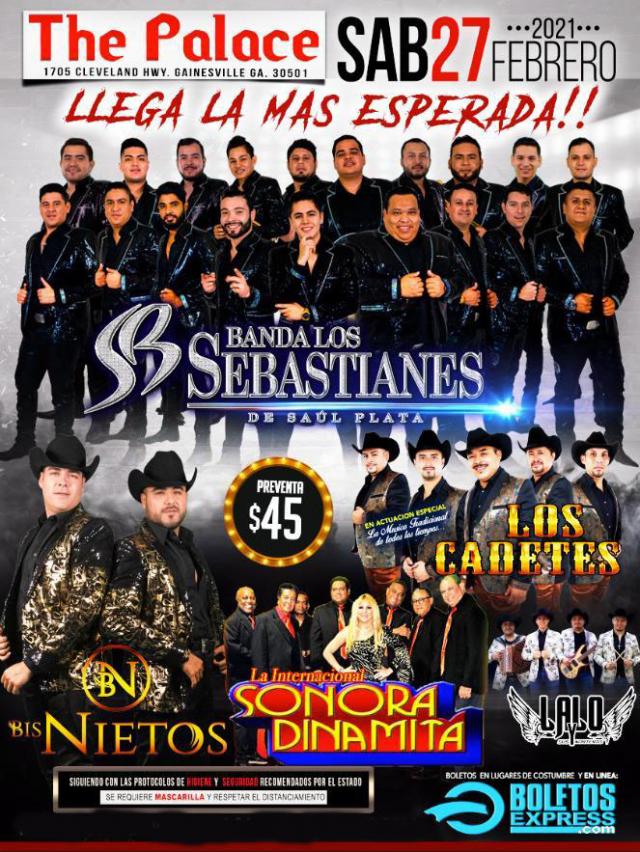 Buy tickets for Banda Los Sebastianes (Cancelled) Banda Los Sebastianes (Cancelled)