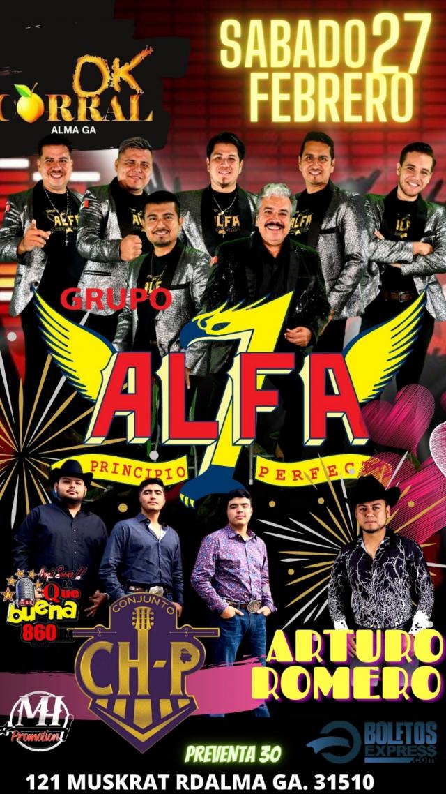 Buy tickets for Grupo Alfa 7 Grupo Alfa 7
