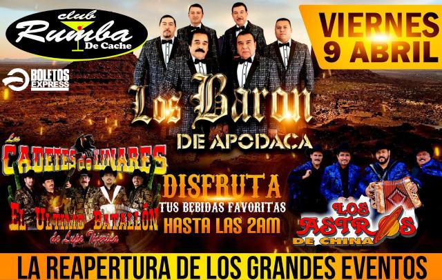 Buy tickets for Los Baron De Apocada Los Baron De Apocada