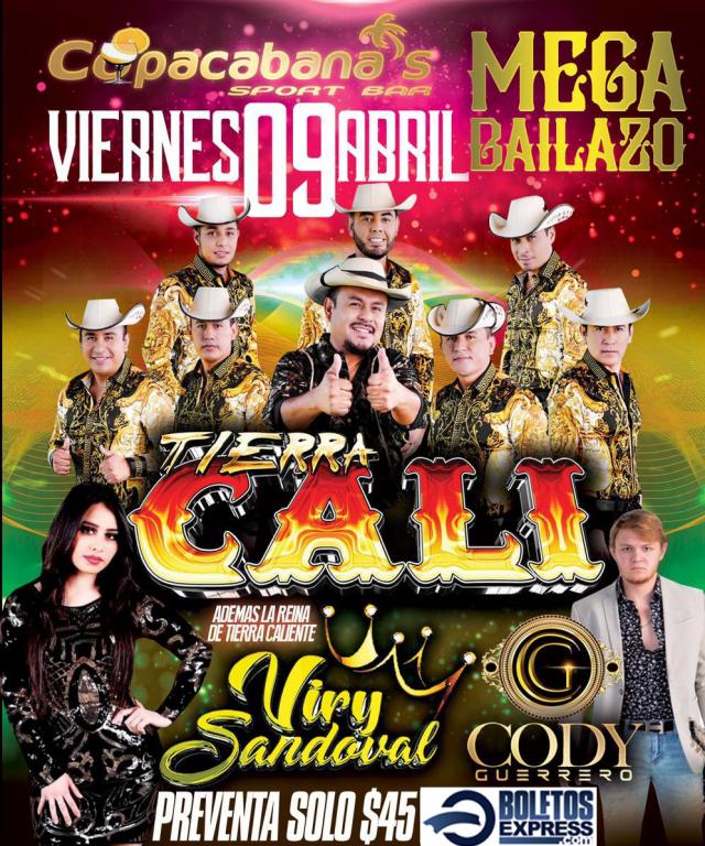 Buy tickets for Tierra Cali Tierra Cali
