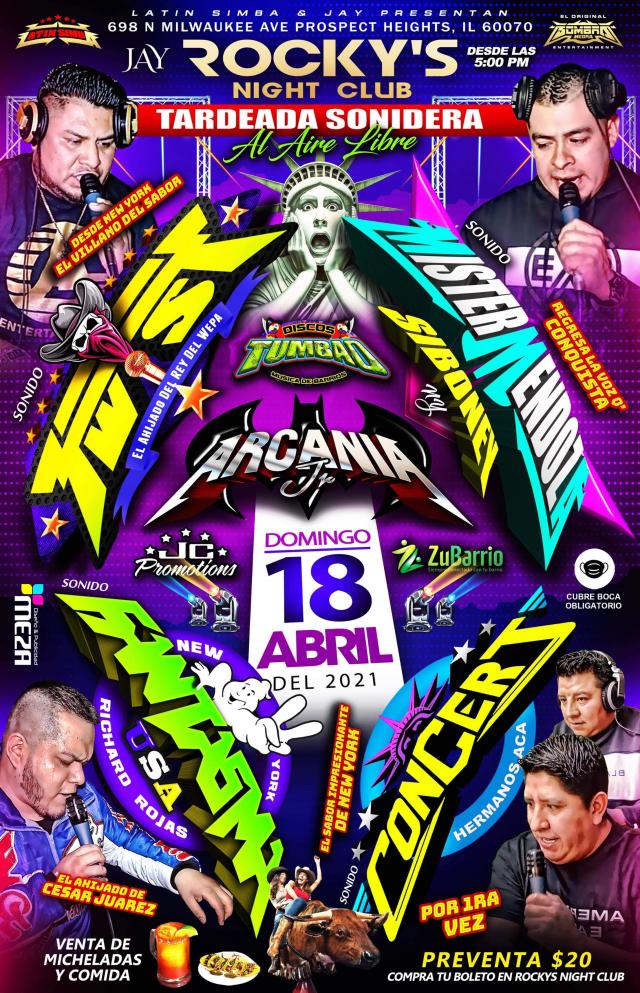 Buy tickets for Tardeada Sonidera Al Aire Libre Tardeada Sonidera Al Aire Libre