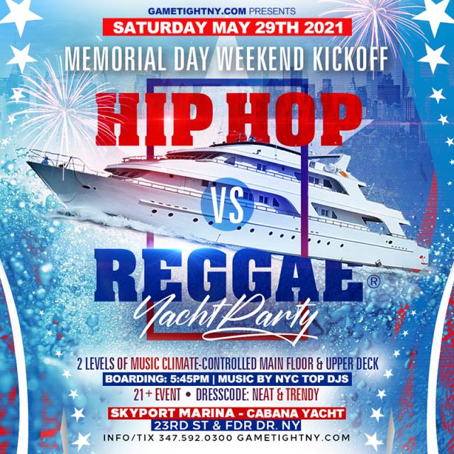 Buy tickets for NYC MDW Hip Hop vs Reggae® NYC MDW Hip Hop vs Reggae®