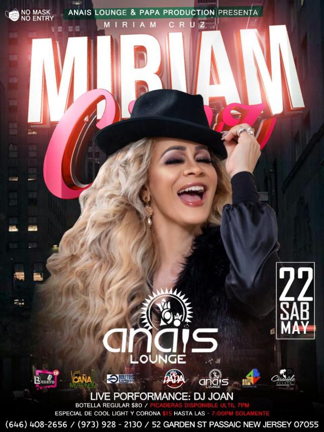 Miriam Cruz Tickets BoletosExpress