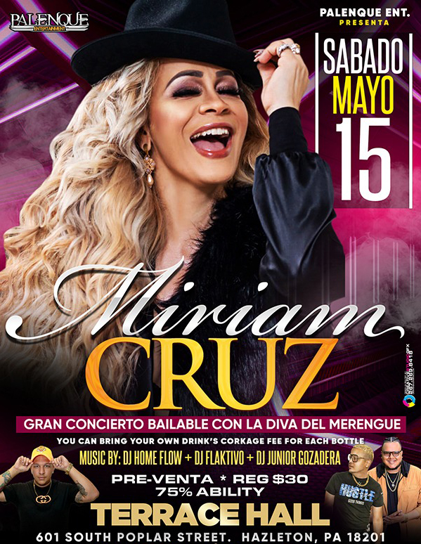 Buy tickets for Miriam Cruz Miriam Cruz