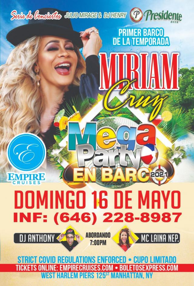 Buy tickets for MIRIAM CRUZ MIRIAM CRUZ