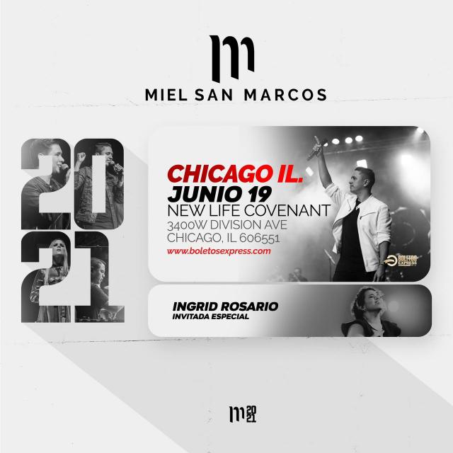 Buy tickets for MIEL SAN MARCOS / INGRID ROSARIO / CHICAGO IL MIEL SAN MARCOS / INGRID ROSARIO / CHICAGO IL