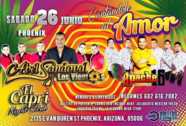Buy tickets for Abel Sandoval / Apache 16 Abel Sandoval / Apache 16