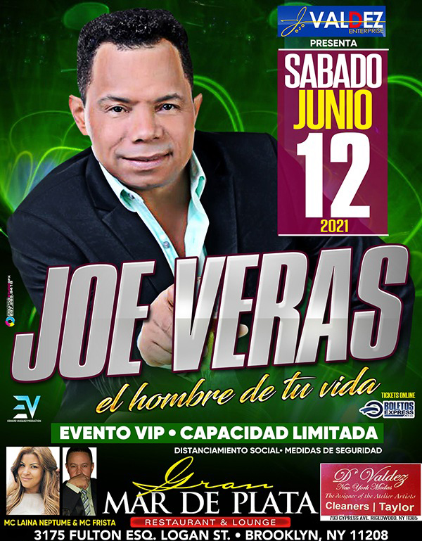 Buy tickets for Joe Veras Joe Veras