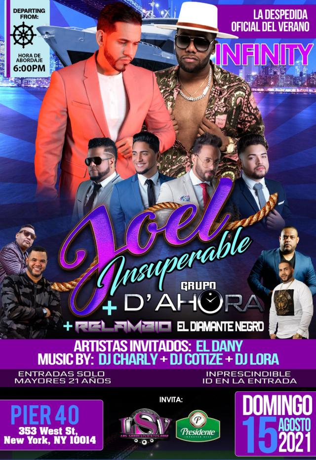 Buy tickets for Joel Insuperable + Grupo D' Ahora + Relambio Joel Insuperable + Grupo D' Ahora + Relambio