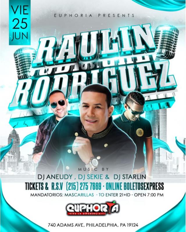Buy tickets for Raulin Rodriguez Raulin Rodriguez