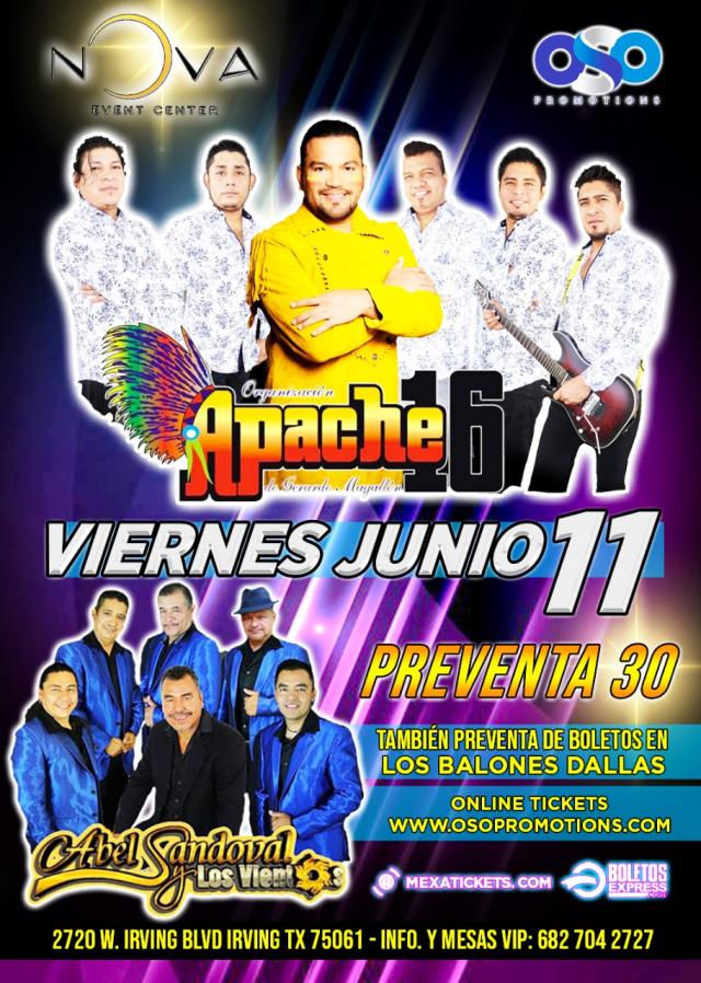 Buy tickets for Apache 16 Apache 16