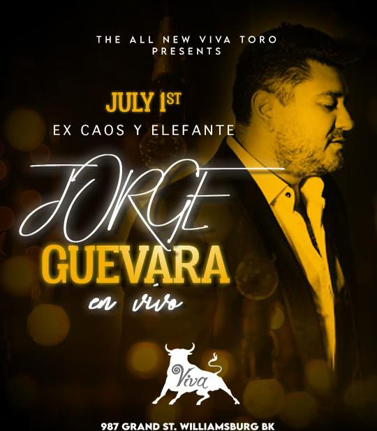 Buy tickets for Jorge Guevara Jorge Guevara